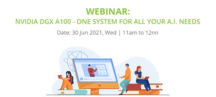 NVIDIA x Dynasys Webinar: Nvidia DGX A100 - One System for all your A.I. Needs