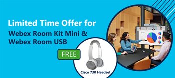 [Free Cisco 730 Headset] Cisco Webex Room Kit Mini or Webex Room USB