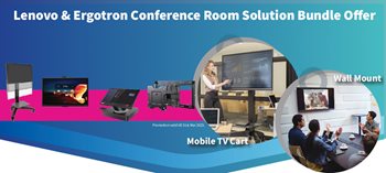 Lenovo & Ergotron Conference Room Solution Bundle Offer