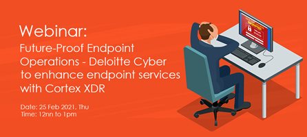 Palo Alto Networks Webinar: Future-Proof Endpoint Operations - Deloitte Cyber to enhance endpoint services with Cortex XDR  