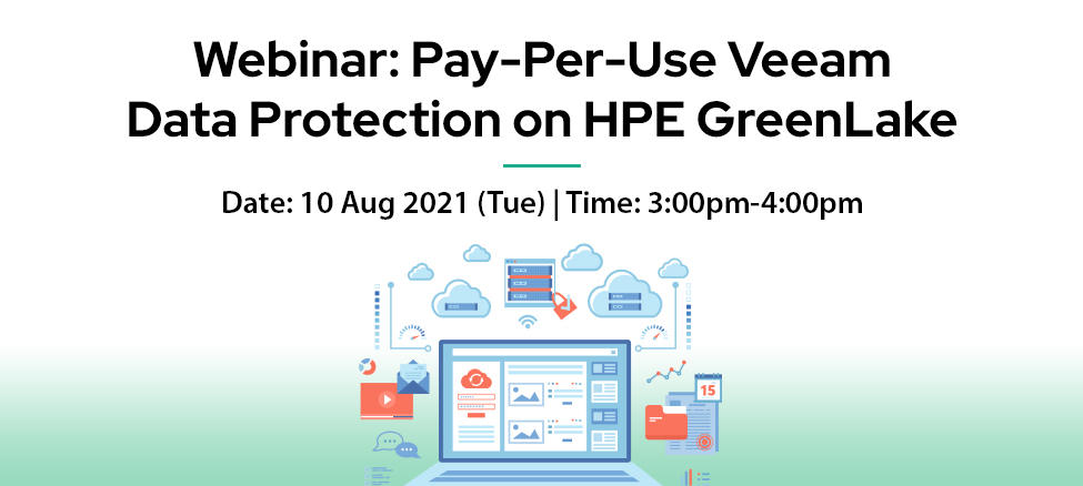 Pay-Per-Use Veeam Data Protection on HPE GreenLake