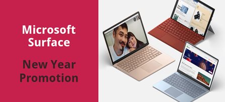[New Year Promotion] Buy Microsoft Surface and get Dyson Digital Slim Fluffy! 